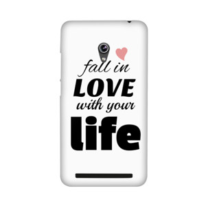 #Tipografi - Fall in Love With Ur Life Casing HP