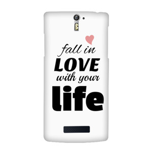#Tipografi - Fall in Love With Ur Life Casing HP