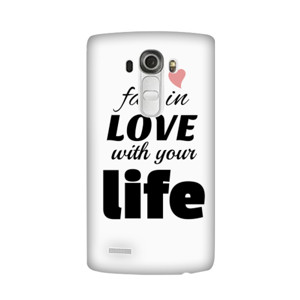 #Tipografi - Fall in Love With Ur Life Casing HP