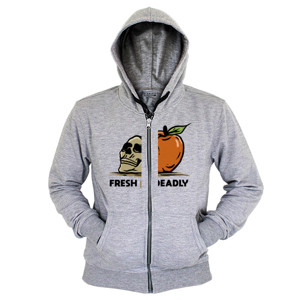 Hoodie Zipper Fresh but deadly