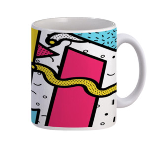 Mug Neo memphis background 13