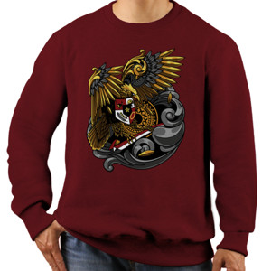 Jaket Sweater Garuda Indonesia Illustration