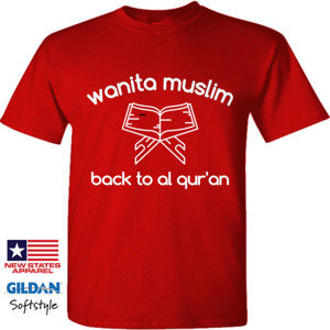 Kaos wanita muslim back to al quran