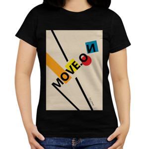 Kaos Kaos Wanita Move On Cutton-Slub by Co_mbro