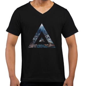 Kaos  Hoodie Pria Triangle by Co_mbro