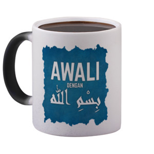 Mug Bunglon MD-0005 Awali dengan Bismillah