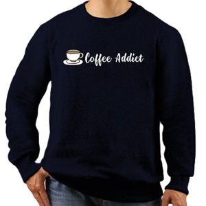 Jaket Sweater Penggemar Kopi - Coffee Addict
