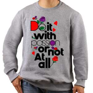 Jaket Sweater Do It With Passion 