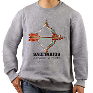 Jaket Sweater zodiak - sagitarius