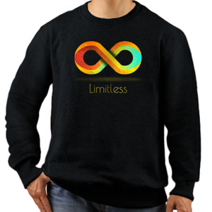 Jaket Sweater limitless quotes