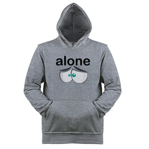 Jaket Hoodie Tshirt alone