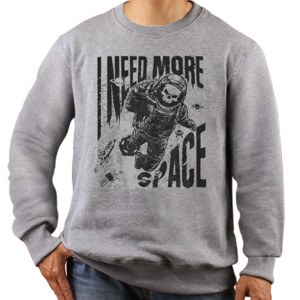 Jaket Sweater I Need More Space