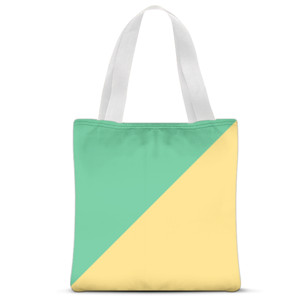 Tas Tote Fullprint Warna Retro
