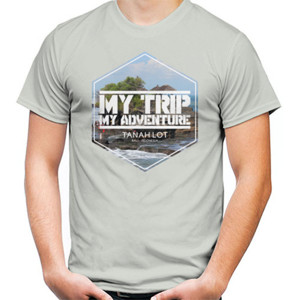 Kaos My Trip - Tanah Lot