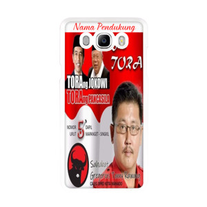 Costum Casing Samsung J7 (2016) - gambar Caleg PDI Casing HP