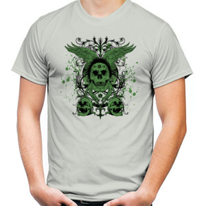 Kaos Green Skull