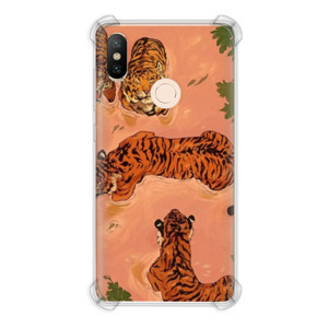 Casing HP Tiger Sketch Peach