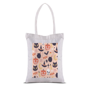 Tas Tote Geometric Halloween Pattern