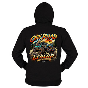 Hoodie Zipper OFF ROAD LEGEND