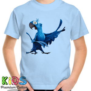 Kaos Kakatua Blue