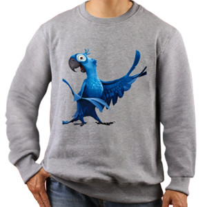 Jaket Sweater Kakatua Blue