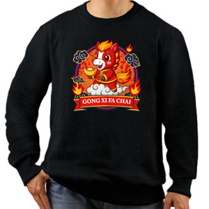 Jaket Sweater Gong Xi Fa Chai Lucky Year