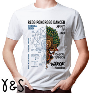 Kaos Kaos Reog Ponorogo Dancer Warok Premium