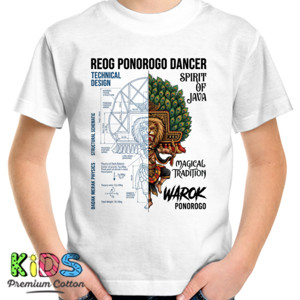 Kaos Kaos Reog Ponorogo Dancer Warok Premium
