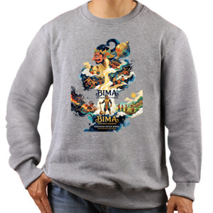 Jaket Sweater Kaos Seni Budaya Bima Ksatria Pandawa