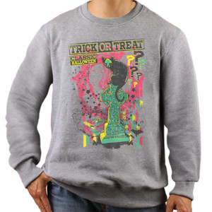 Jaket Sweater Trick or Treat - Halloween