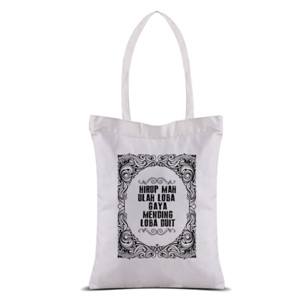 Tas Tote coolztuffs totebag sunda typography 05