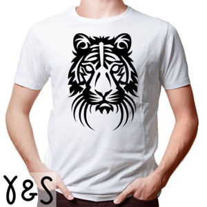 Kaos Tiger Line Art
