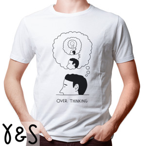 Kaos Clothudio Overtihinking Tees