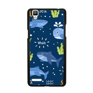 Paus dan hiu dilautan Casing HP