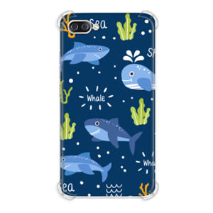 Casing HP Paus dan hiu dilautan