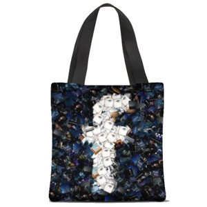 Tas Tote Fullprint Sosial media