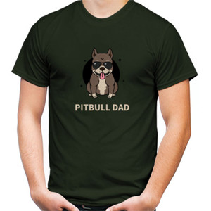 Kaos Kaos Unik Pitbull Dad