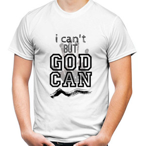 Kaos Christ God Can T-shirt