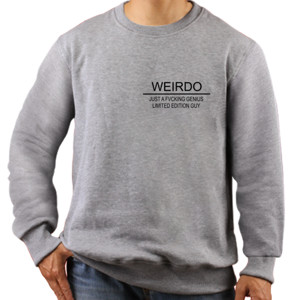 Jaket Sweater Weirdo