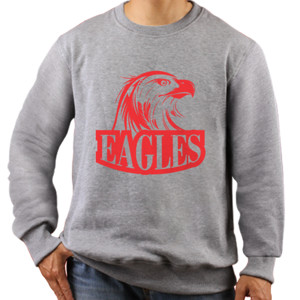 Jaket Sweater Distro Red eagles