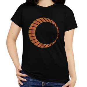 Kaos Distro Orange Circle