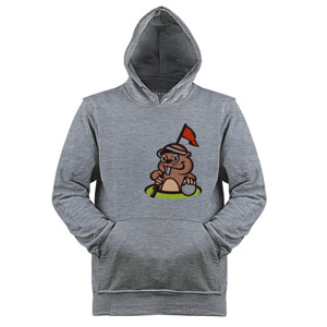 Jaket Hoodie Distro Mascot Gopher Animal