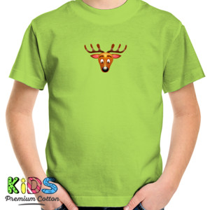 Kaos Kaos Anak Gambar Reindeer