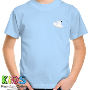 Kaos Kaos Anak Gambar Swan