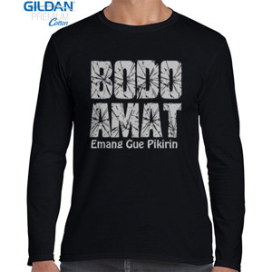 Kaos Wanita Bodo Amat