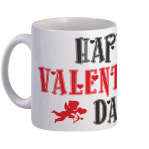 Mug Cupid Happy Valentines Day