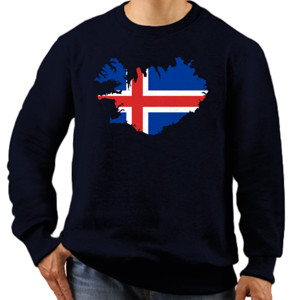 Jaket Sweater Flag Map