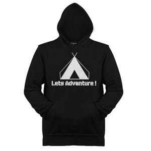 Jaket Hoodie Lets Advanture Minimo
