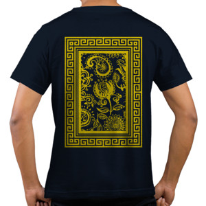 Kaos  BATIK 2TONE 7