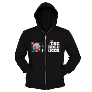 Hoodie Zipper FERGIE the TREBLE MAKER